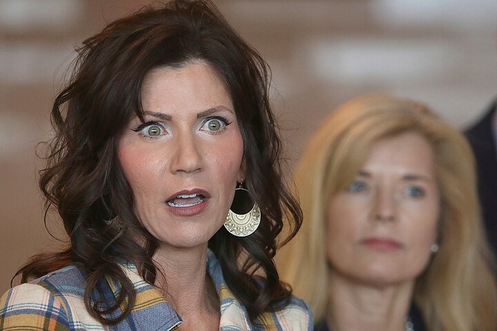 Washington Post Tries To Pin Coronavirus Spread On Gov.
‘Crazy Eyes’ Kristi Noem 1