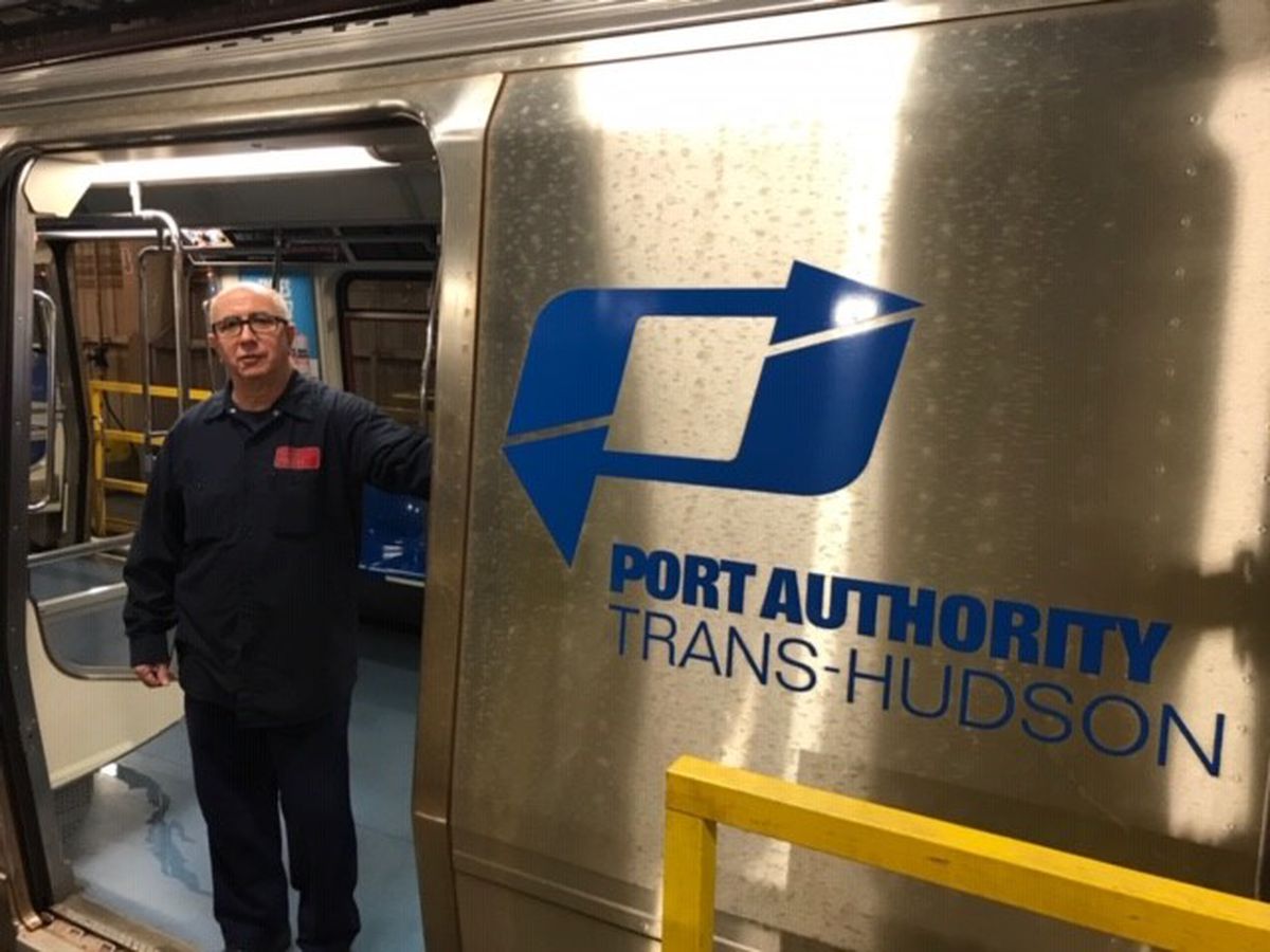 HOMETOWN HELPERS: PATH train veteran, his Jersey shore retirement delayed, keeps commuter line sanitized during coronavirus outbreak 1 HOMETOWN HELPERS: PATH train veteran, his Jersey shore retirement delayed, keeps commuter line sanitized during coronavirus outbreak 1