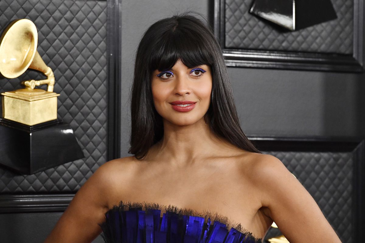 Jameela Jamil reveals she hasn’t worn pants to any of her video conference meetings during quarantine 1