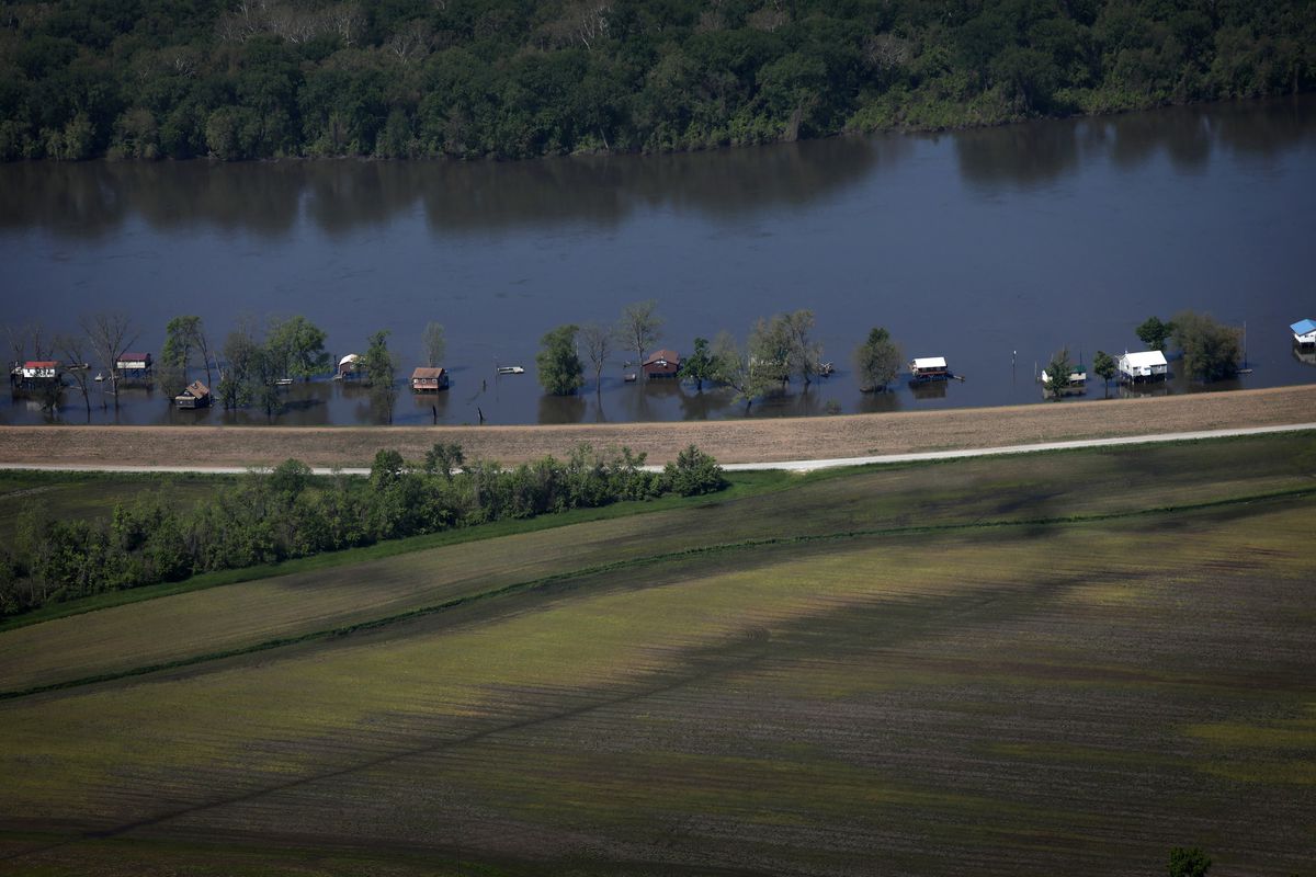 As spring rains arrive amid the coronavirus crisis, towns prep for flooding: ‘Last year was really scary. You never know what the river is going to do.’ 1 As spring rains arrive amid the coronavirus crisis, towns prep for flooding: ‘Last year was really scary. You never know what the river is going to do.’ 1