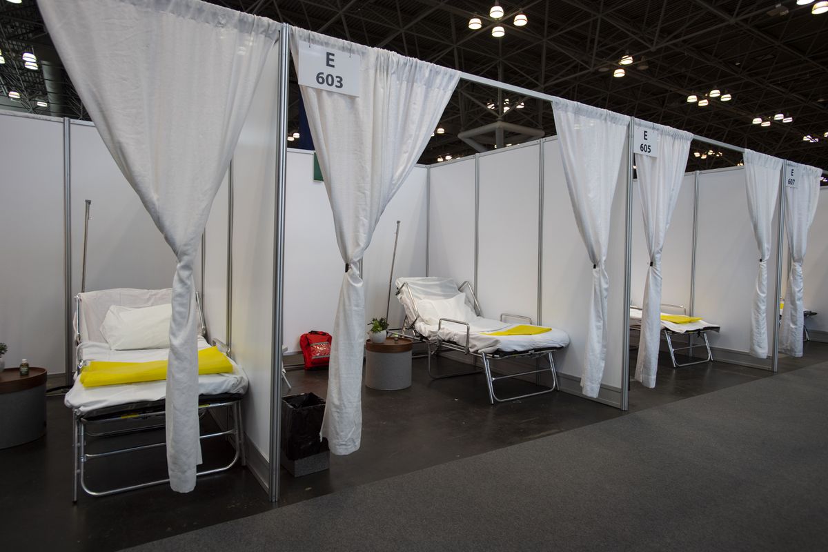 NYC launches massive effort to expand capacity to treat coronavirus patients; more than 13,000 hospital beds to be set up starting this month 1 NYC launches massive effort to expand capacity to treat coronavirus patients; more than 13,000 hospital beds to be set up starting this month 1