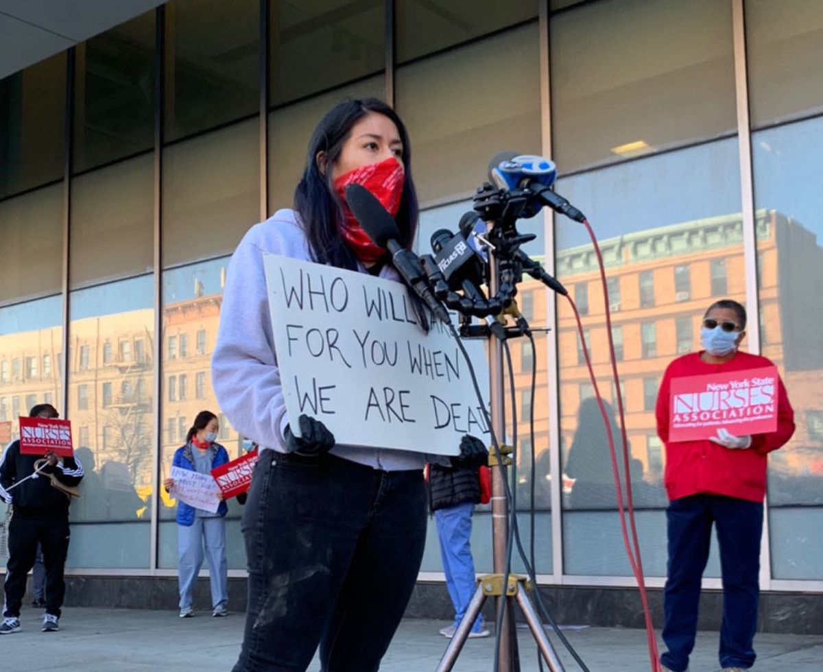 'We’re out of stretchers’: Harlem Hospital nurses say they’re facing crippling coronavirus shortages 1 'We’re out of stretchers’: Harlem Hospital nurses say they’re facing crippling coronavirus shortages 1