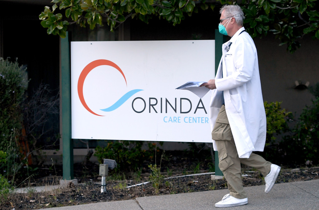 Hundreds of nursing homes with positive COVID-19 cases on
list published by California health department 1 Hundreds of nursing homes with positive COVID-19 cases on
list published by California health department 1