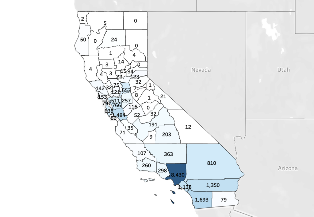 California tops 66,000 confirmed coronavirus cases, reaches
nearly 2,700 deaths 1