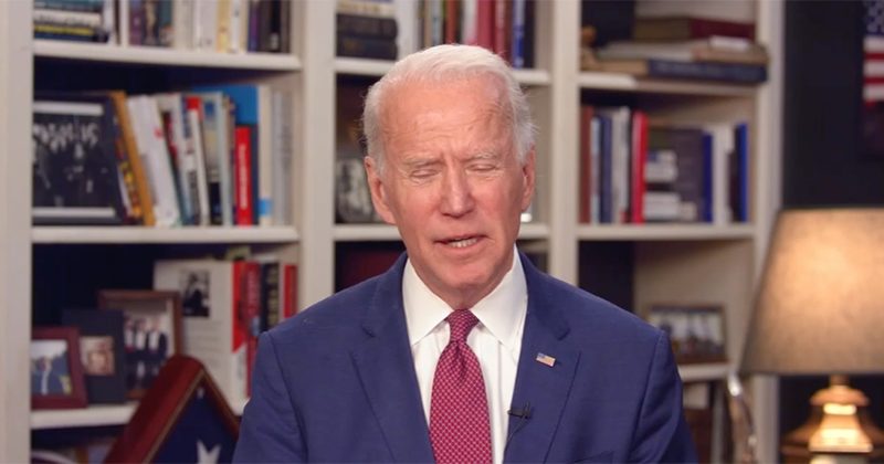 Biden: "Coronavirus Is Helping My Numbers" 1