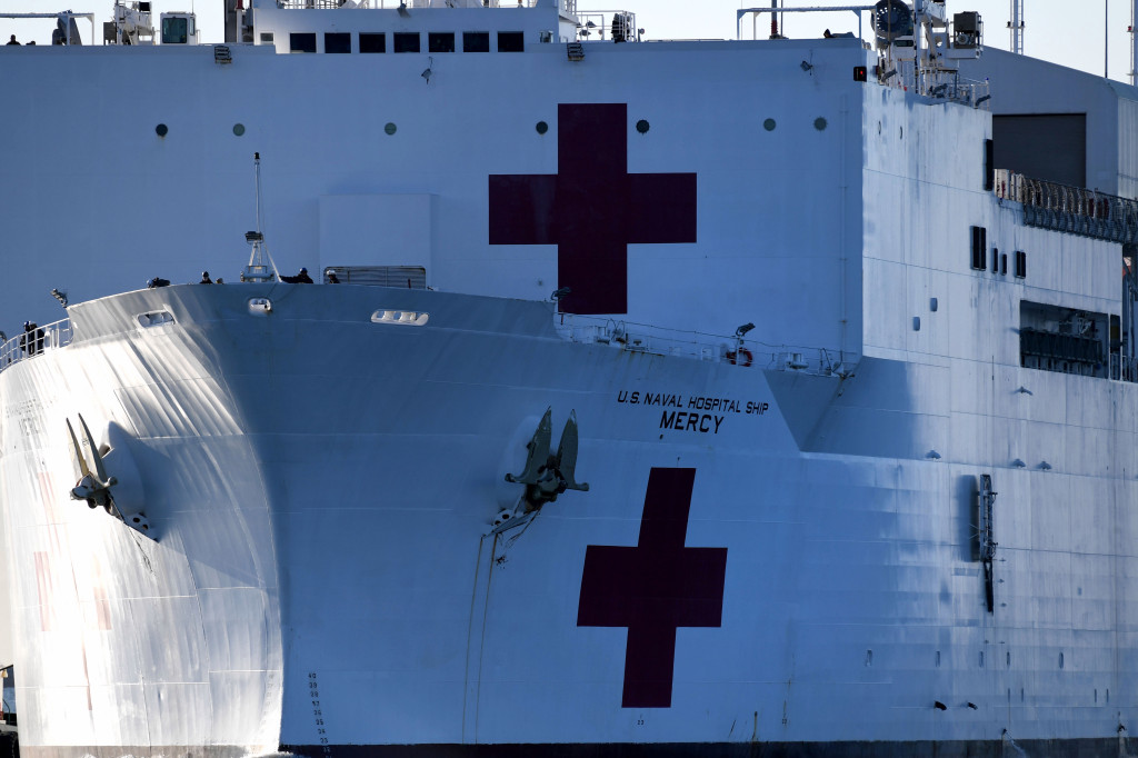 120 sailors removed from USNS Mercy hospital ship because of coronavirus exposure 1