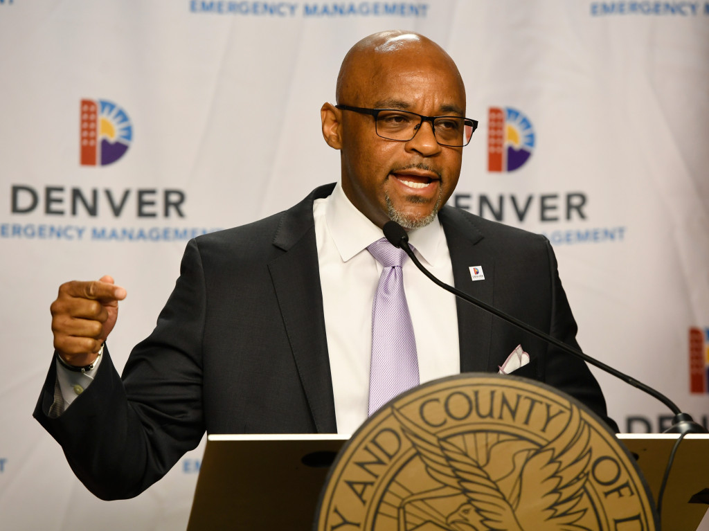 Denver must test 1,000 a day, train staff before lifting
coronavirus stay-at-home order, mayor says 1