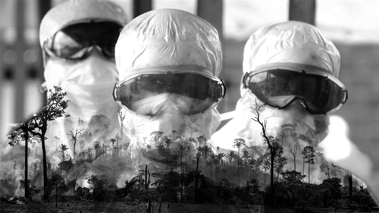 COVID-19 and the California fires have a connection. Here's
how to fight both. 1