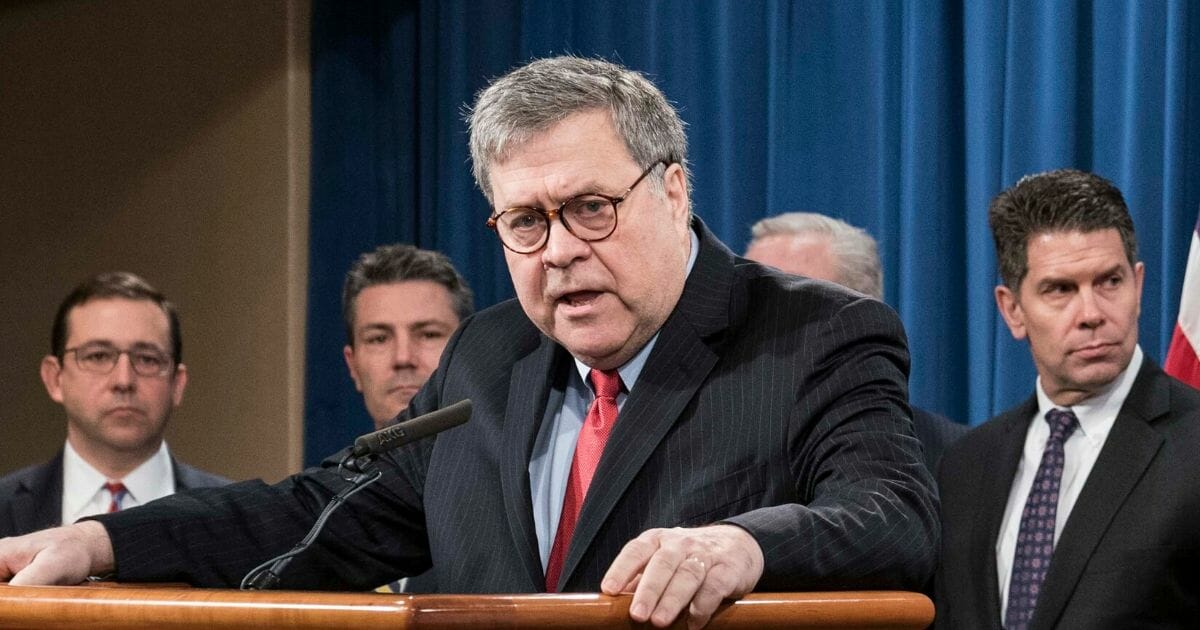 AG Barr Issues Warning on Coronavirus Lockdowns: ‘The
Constitution Is Not Suspended’ 1