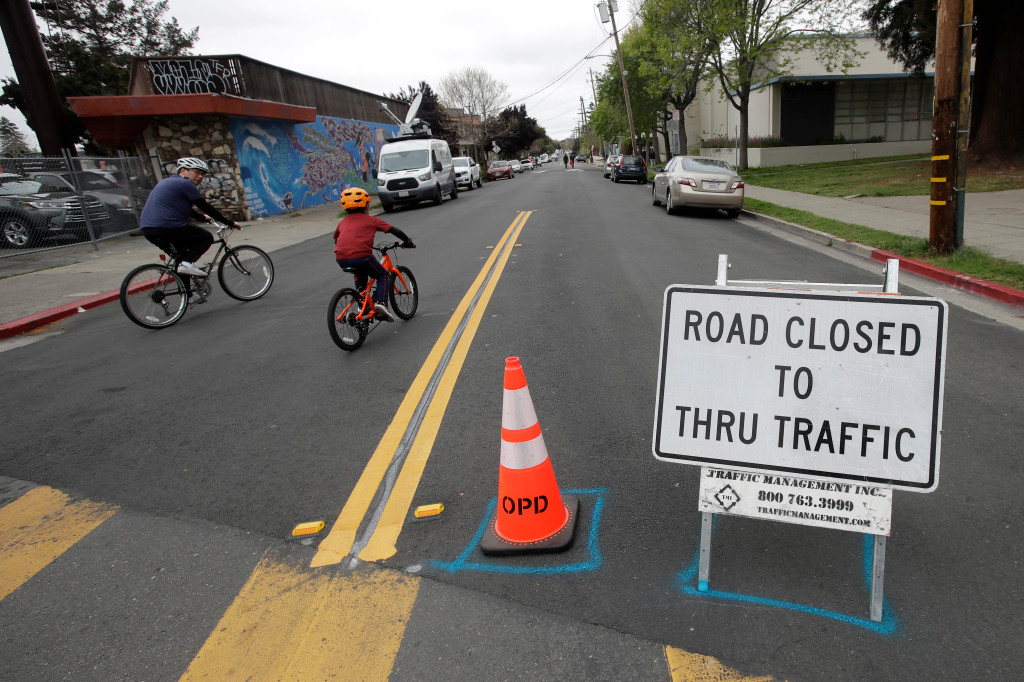 Coronavirus: Emeryville temporarily closes part of Doyle
Street to vehicles 1