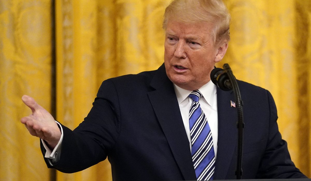 Trump: Sanctuary city 'adjustments' a condition for
coronavirus relief bill 1