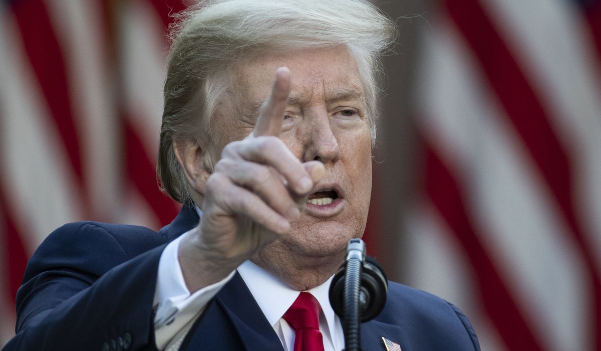 Trump's coronavirus briefings to get 'new look' as focus
shifts 1