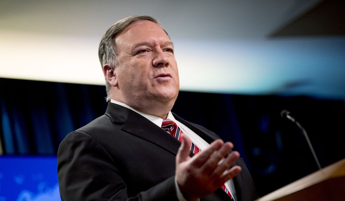 Pompeo warns of consequences if any Americans wrongfully
detained overseas die from coronavirus 1
