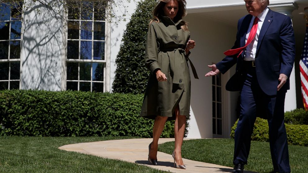 First lady sends gifts to hospitals dealing with
coronavirus 1