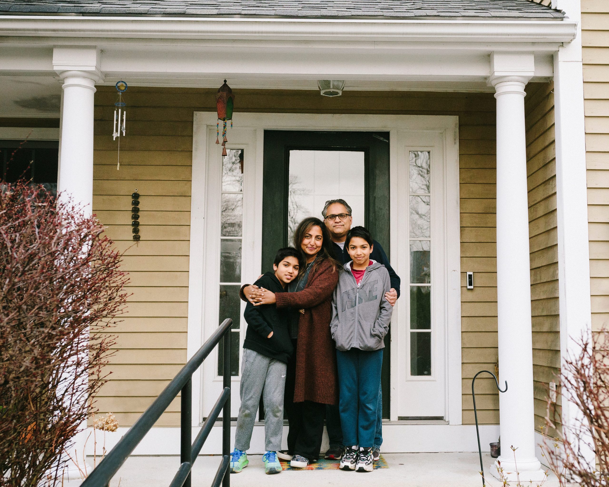 Front porch portraits document home life in the time of coronavirus 1