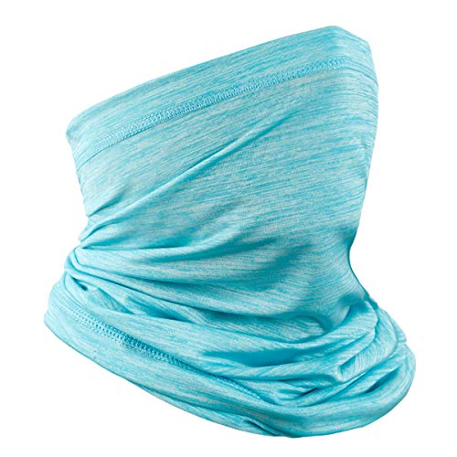 Achiou Neck Gaiter Summer Face Scarf Mask-Dust for Women Men, Sun Protection Thin Windproof, Breathable Fishing Running Cycling Cool