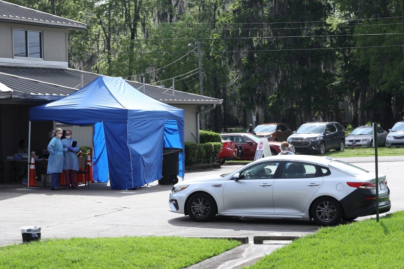 Alabama Woman Hosted Party and Coughed in Officer's Face
While Talking About Coronavirus, Police Say 1