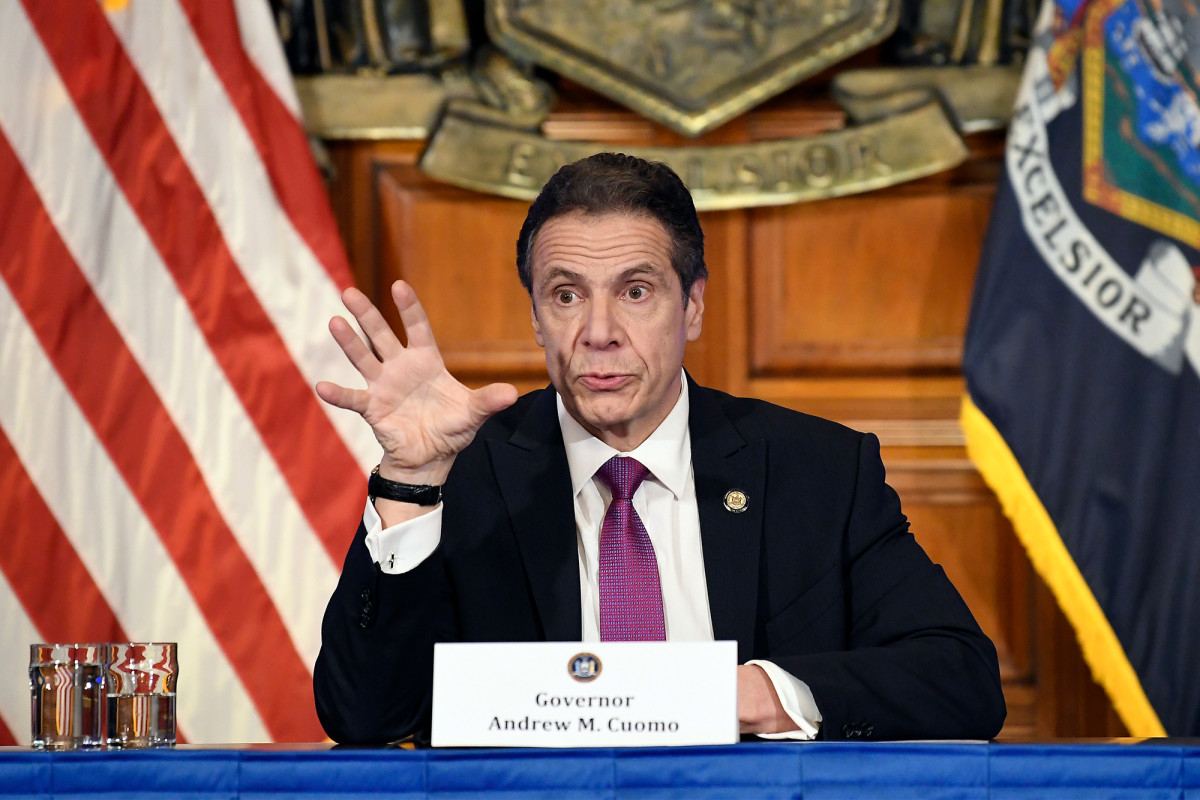 Cuomo didn’t know coronavirus patients are being sent back
to nursing homes 1
