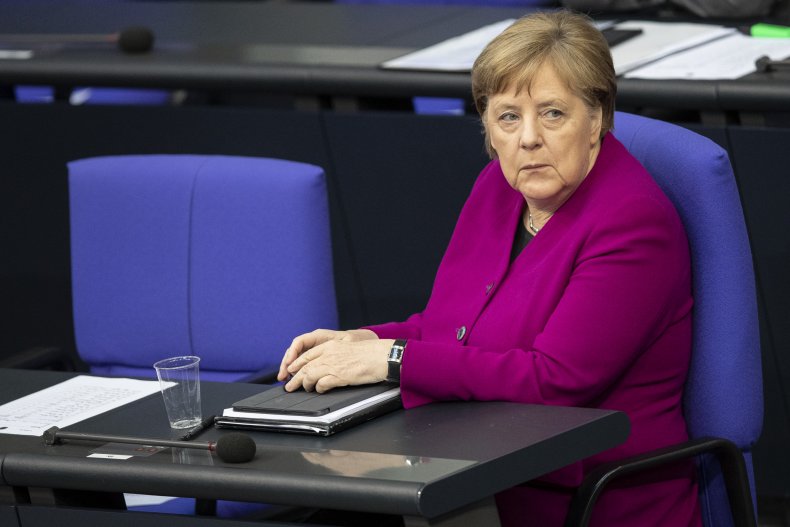 Angela Merkel Says Germany Is Still at the 'Beginning' of
Coronavirus Pandemic: 'We Are on Thin Ice' 1