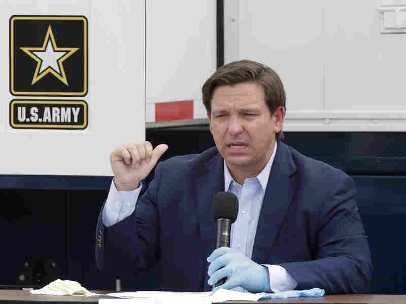 Fla. Governor Says National Guard Ramping Up Coronavirus Testing In Nursing Homes 1
