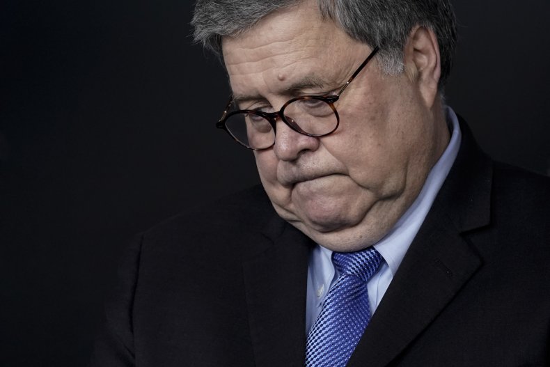 Bill Barr Accuses Media of 'Jihad' to Discredit Hydroxychloroquine After Trump Touts Unproven Drug as COVID-19 Cure 1