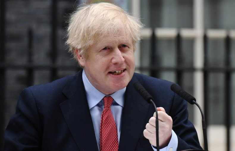 U.K. Prime Minister Boris Johnson Says We Are Past the Peak
of COVID-19 Virus 1