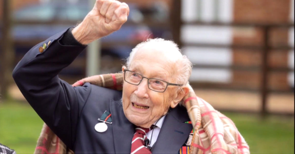 Captain Tom, veteran who raised millions of dollars for
coronavirus fight, turns 100 1