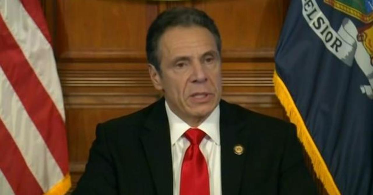 New York Governor Cuomo says state's coronavirus cases are plateauing 1