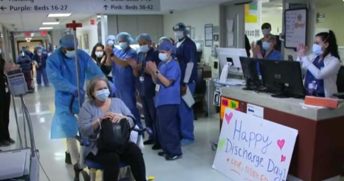 New York hospital sees slowing rate of new coronavirus
cases 1