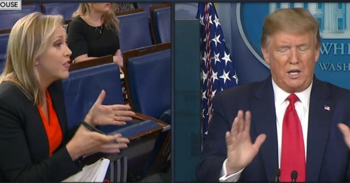 Trump questioned on coronavirus response 1