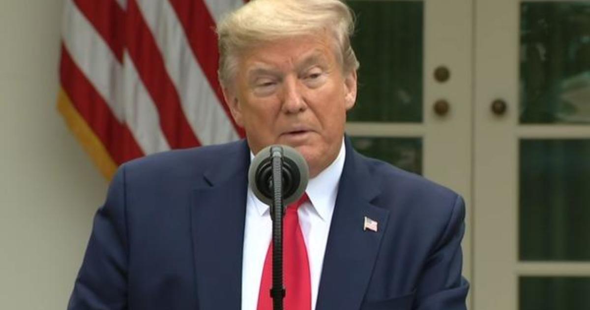 Trump says WHO funding will be halted amid coronavirus pandemic 1