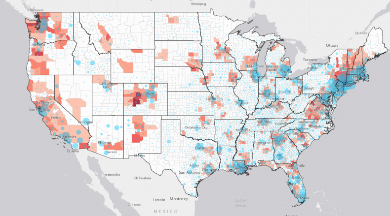 Forecast Map Predicts Counties at Greatest Risk from Surge in COVID-19 Cases 1