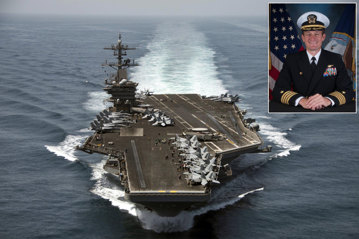 Navy captain who raised coronavirus alarm about aircraft carrier relieved of command 1