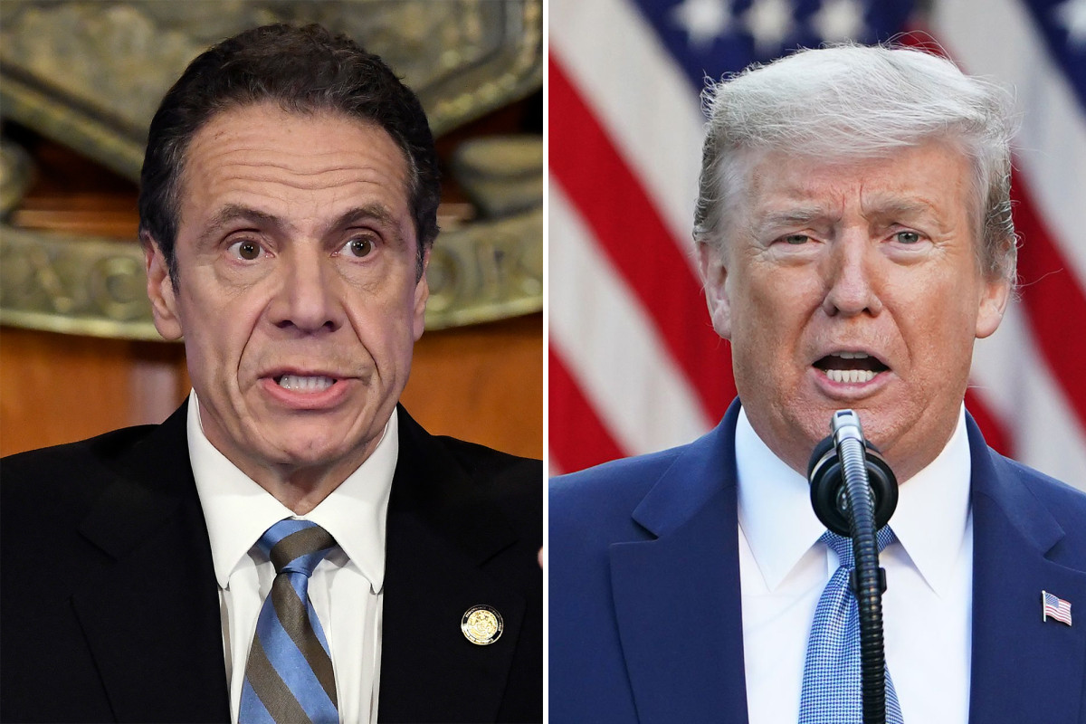 Cuomo bashes Trump’s ‘bizarre’ claim of NYC padding
coronavirus death toll 1