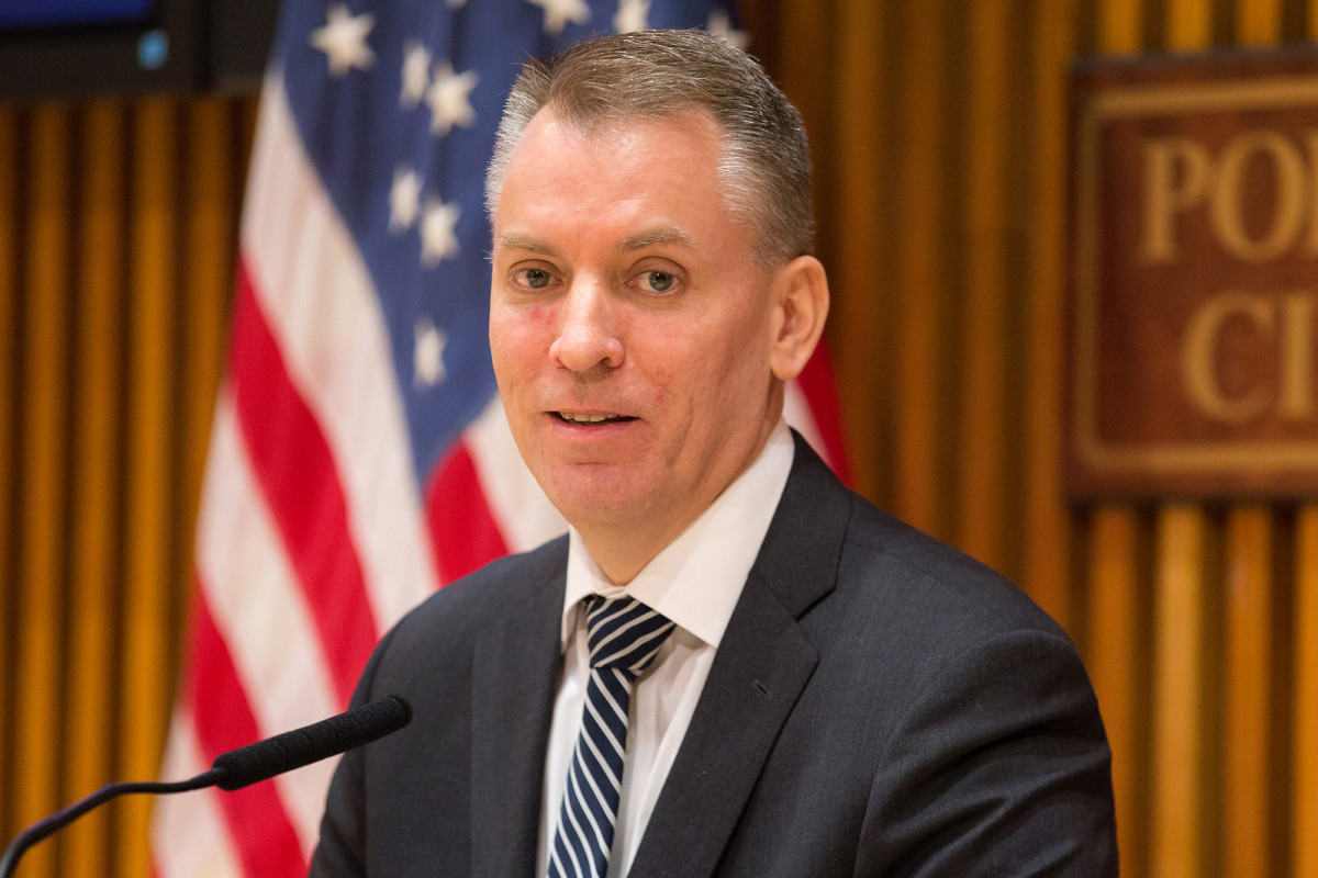 NYPD boss Dermot Shea warns criminals are taking ‘advantage’
of coronavirus release 1 NYPD boss Dermot Shea warns criminals are taking ‘advantage’
of coronavirus release 1