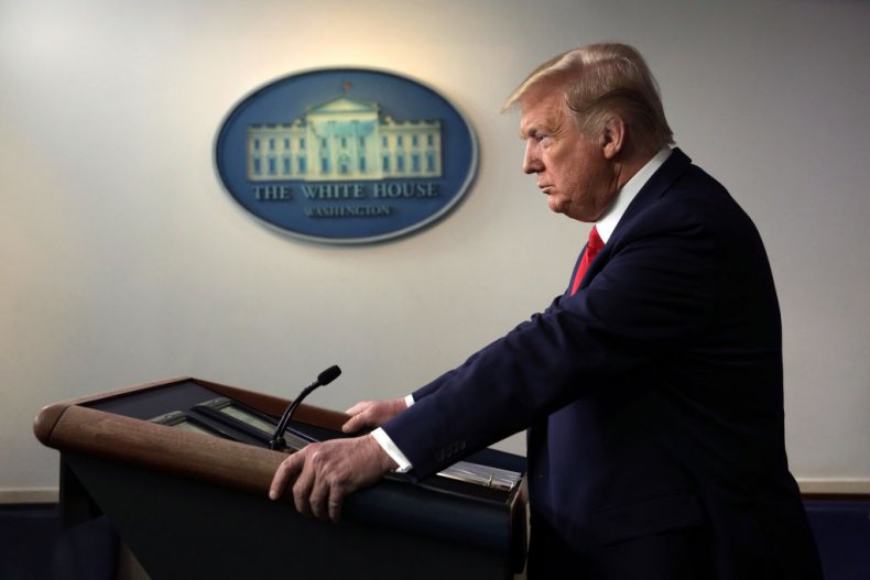Americans Split on Donald Trump's Handling of Coronavirus Pandemic: Poll 1