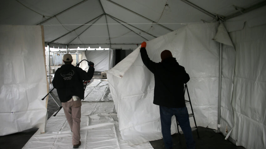 The 'surprising' number of asymptomatic COVID-19 cases in
Boston's homeless shelters has advocates scrambling 1