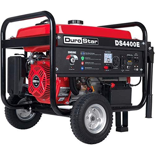 Durostar DS4400E Portable Generator, Red/Black