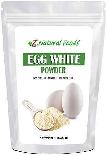 Egg White Protein Powder - Perfect Low Carb Protein For Cooking, Baking, & Shakes - All Natural, 100% Pure, Unflavored & Unsweetened - Keto & Paleo Diet Friendly - Non GMO, Gluten Free, Kosher (1 lb)