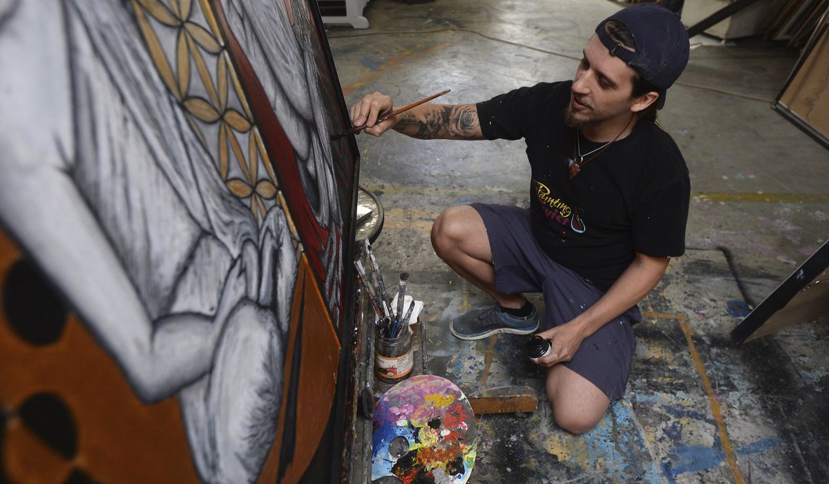 Coronavirus outbreak inspires Texas artist 1