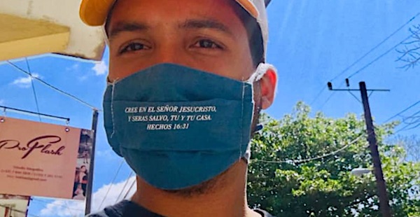 Christians share Word of God on coronavirus masks 1