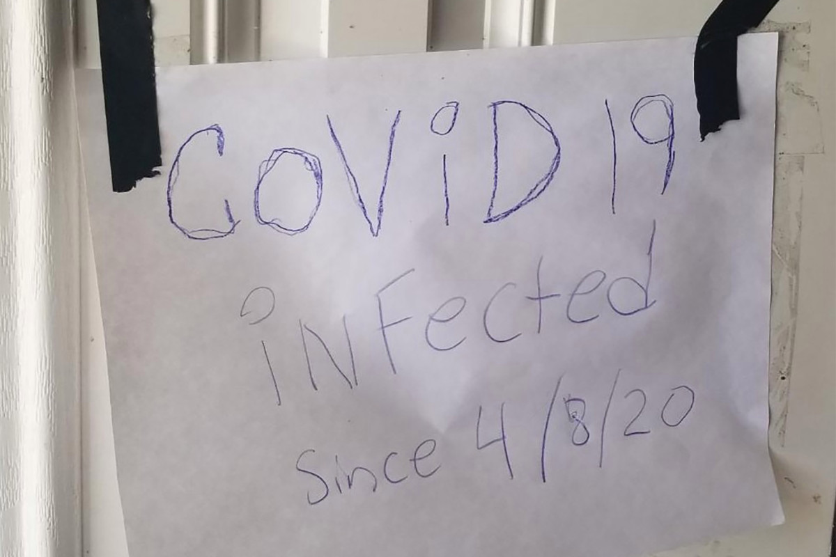 Florida man tried to avoid arrest with bogus sign claiming
he had coronavirus 1