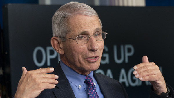 Fauci Says It's 'Doable' To Have Millions Of Doses Of
COVID-19 Vaccine By January 1