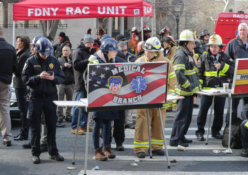 Watch as New York Firefighters Surprise Medical Workers With Big Thank You for Coronavirus Help 1