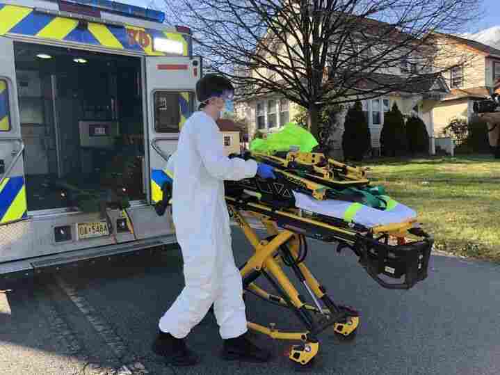As Deaths Mount, Volunteer EMTs At New Jersey's Coronavirus Epicenter Labor On 1