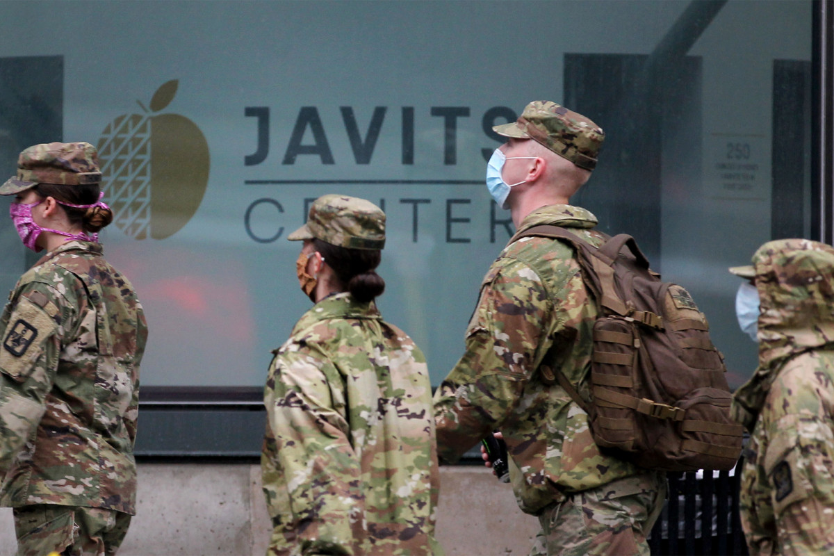 Four dead from coronavirus at Javits Center and USNS Comfort 1