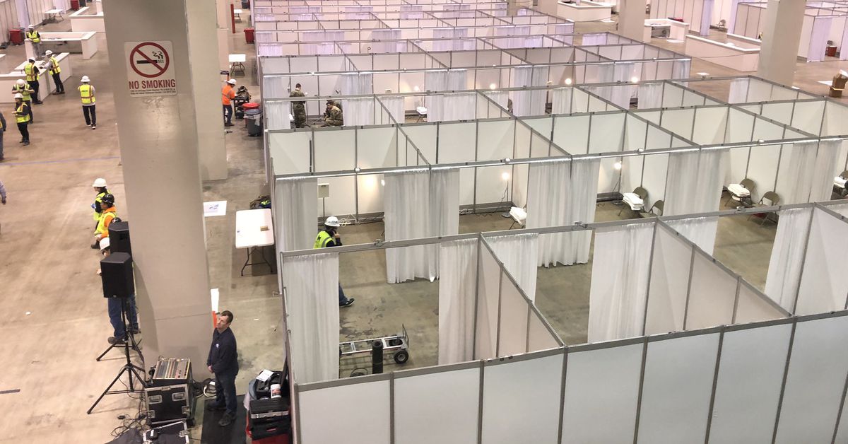 McCormick Place ready for potential patient surge as Illinois tops 8,900 coronavirus cases 1