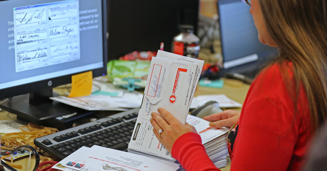 Republicans Pursue Limits on Voting by Mail, Despite the Coronavirus 1