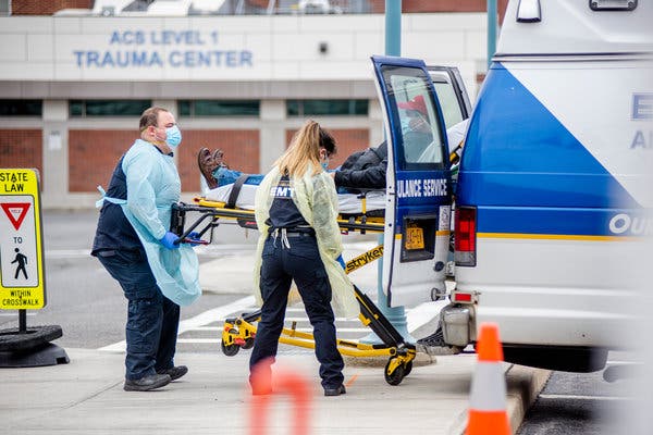 Coronavirus Live Updates: Hospitals Run Low on Supplies as the U.S. Death Toll Nears 10,000 1 Coronavirus Live Updates: Hospitals Run Low on Supplies as the U.S. Death Toll Nears 10,000 1