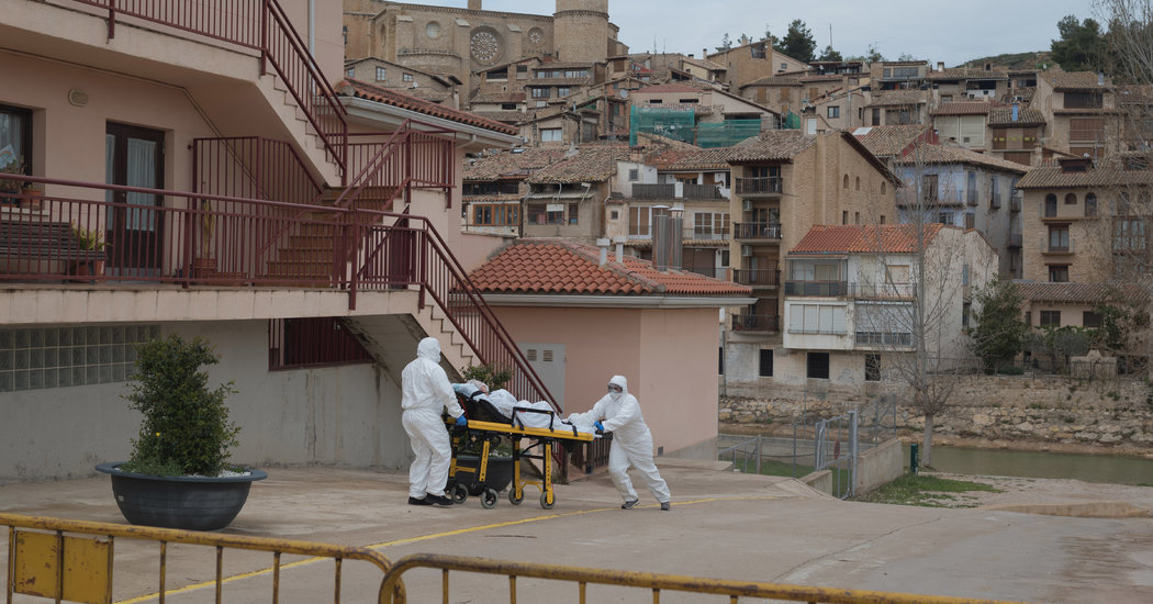 Spain’s Villages Wage a Lonely Fight Against the
Coronavirus 1 Spain’s Villages Wage a Lonely Fight Against the
Coronavirus 1
